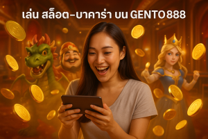 เล่น สล็อต–บาคาร่า บน GENTO888 ง่ายๆ