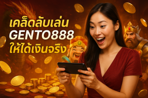 เคล็ดลับเล่น GENTO888 ให้ได้เงินจริง