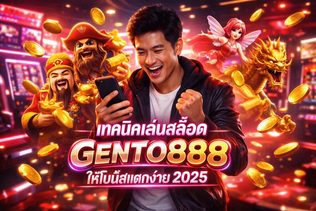 เทคนิคเล่นสล็อต GENTO888 ให้โบนัสแตกง่าย 2025