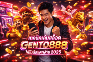 เทคนิคเล่นสล็อต GENTO888 ให้โบนัสแตกง่าย 2025